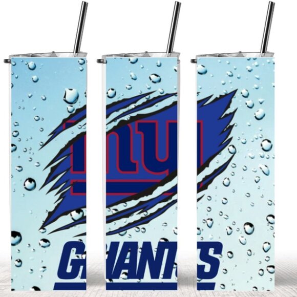 🏈 New York Giants 20oz Tumblers-Crafted by a New Yorker, for a New Yorker! 🏈 - Picture 1 of 2